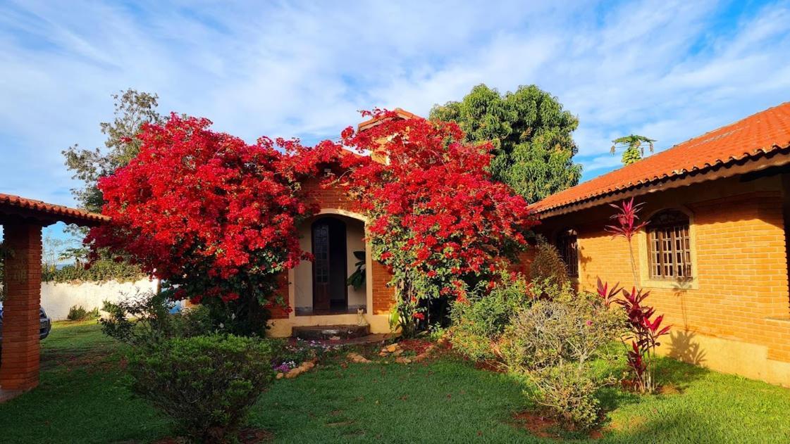 Chacara Em Boituva Com Piscina E Churrasqueira Exterior photo