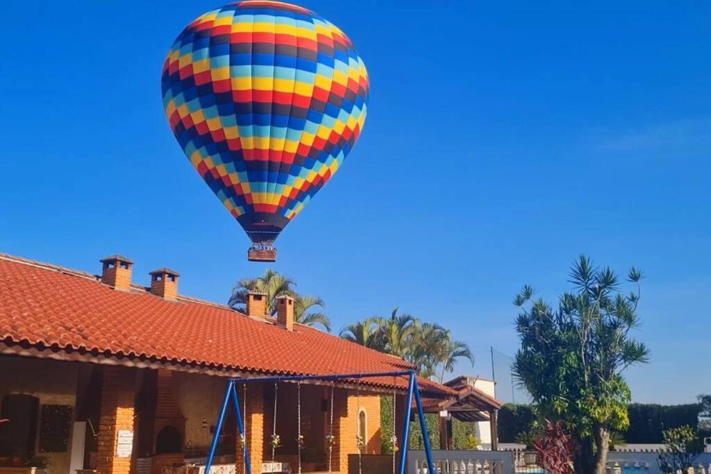 Chacara Em Boituva Com Piscina E Churrasqueira Exterior photo