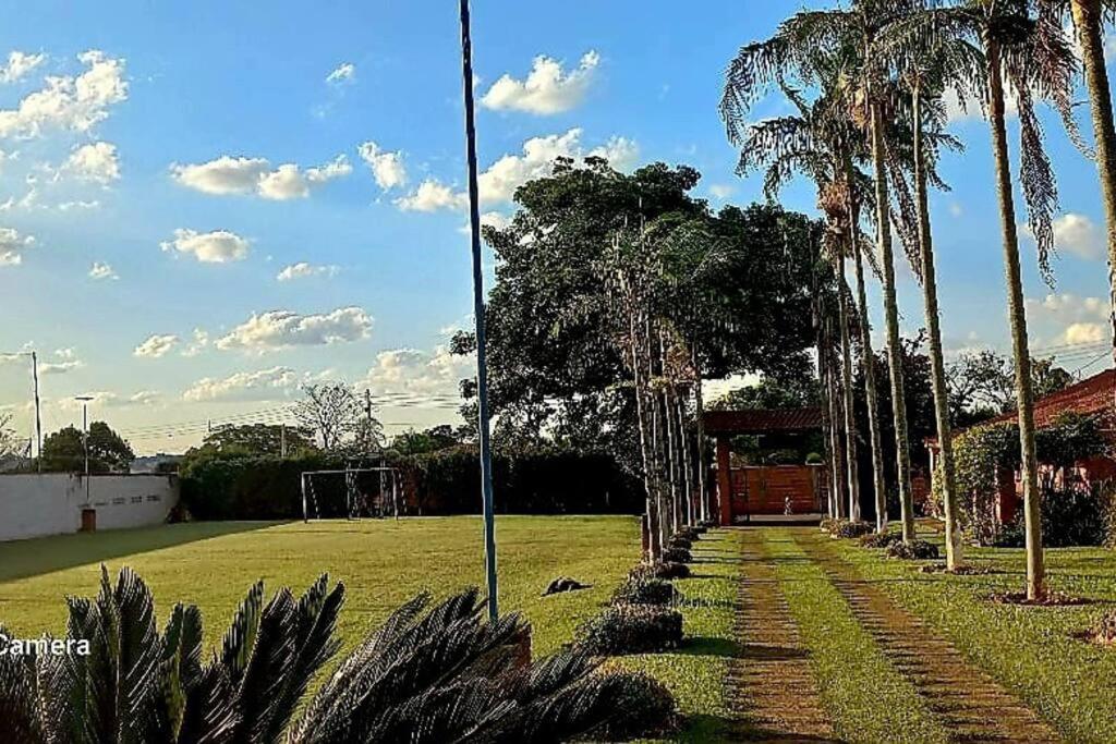 Chacara Em Boituva Com Piscina E Churrasqueira Exterior photo